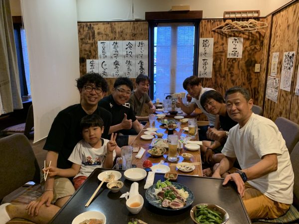 イッパチ会南予支部例会（居酒屋　ばちこい）