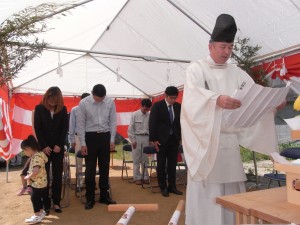 地鎮祭（田中邸）