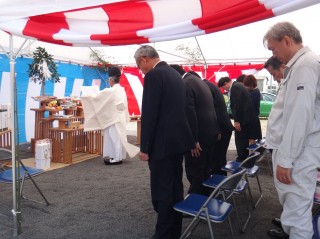 起工式（佐田岬の鬼　松山工場）