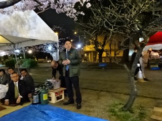 第22回門屋組親睦会（サクラサク水滴滴る道後公園）