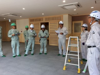 社内検査（愛媛縣護国神社御幸殿）