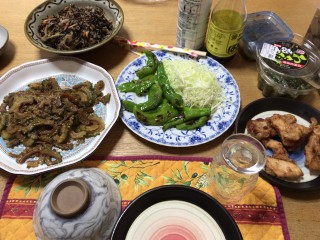 実家飯＆聖闘士星矢