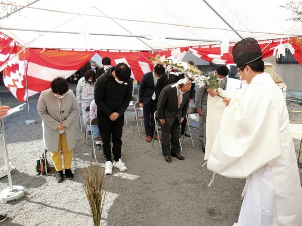 地鎮祭（向井邸）