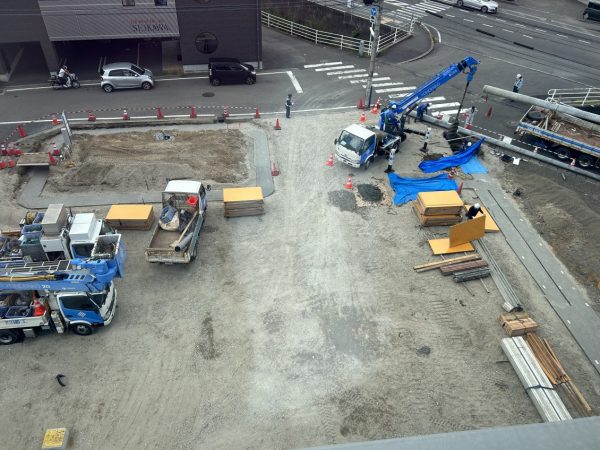 門屋組旧社屋解体からの外構工事