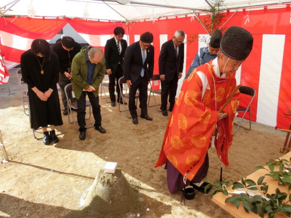 地鎮祭（奥村邸）